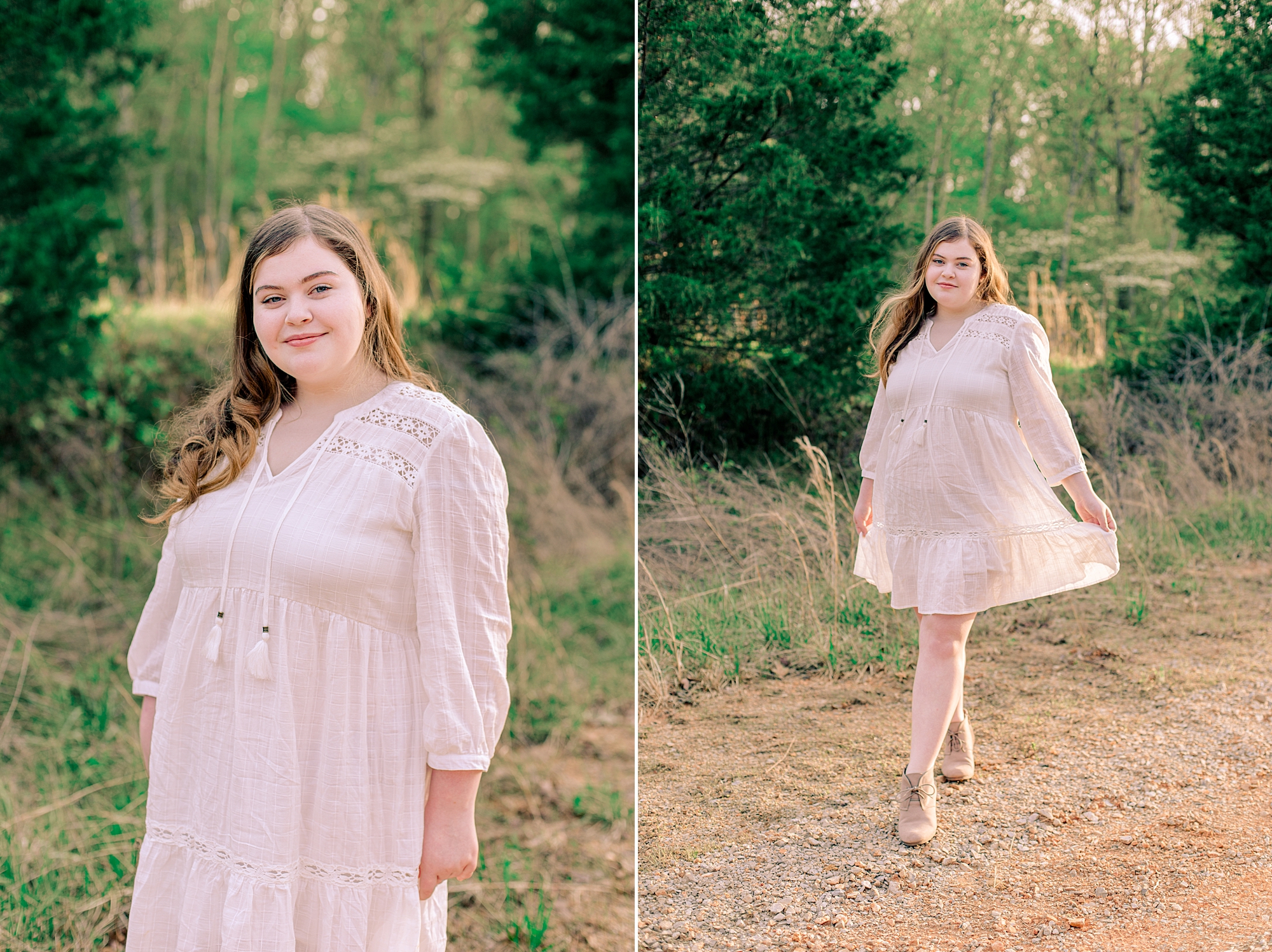 Tennessee senior portraits in field